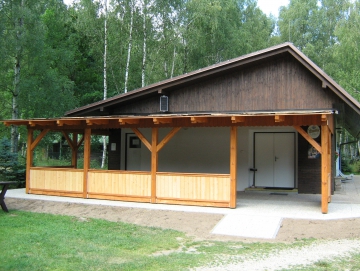 2009 budování pergoly