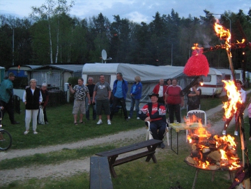 2010 čarodějnice na Stříbrňáku