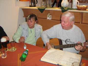 2010 posezení s Vašíčkovými na Stříbrňáku