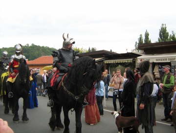 2012 vinobraní na Karlštejně