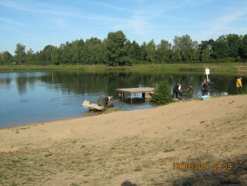 2007 výlov rybníka
