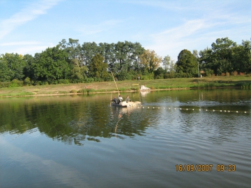 2007 výlov rybníka