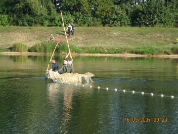 2007 výlov rybníka